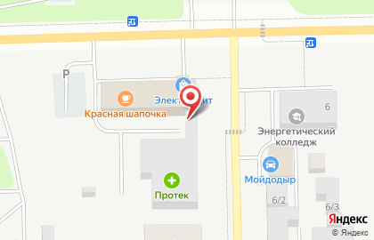 Сауна Пятница на улице Энергостроителей на карте