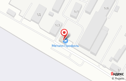 Производственная компания МЕТАЛЛ ПРОФИЛЬ на улице Сергея Ильюшина на карте
