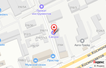Центр водно-моторной техники Партнер в Индустриальном районе на карте