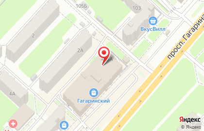 Магазин корейской косметики и бытовой химии Biruza на проспекте Гагарина на карте