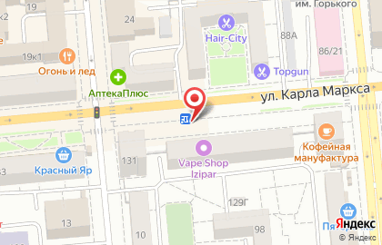 ЕТК на улице Карла Маркса на карте