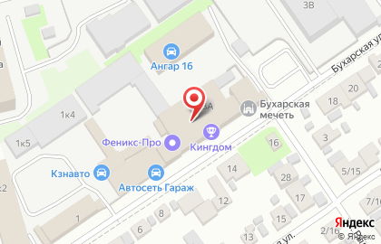 Автосервис LR Kazan на Бухарской улице на карте
