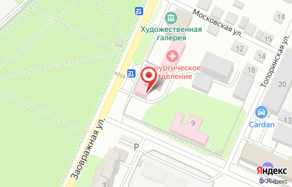 Поликлиника в Саратове на карте
