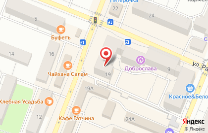 Абрис на улице Урицкого на карте