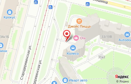 Illi на Стародеревенской улице на карте