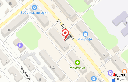 Магазин товаров для охоты и рыбалки Клёвое место в Щёкино на карте