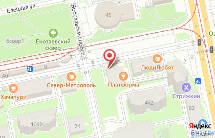 Овощная лавка на Енотаевской улице на карте