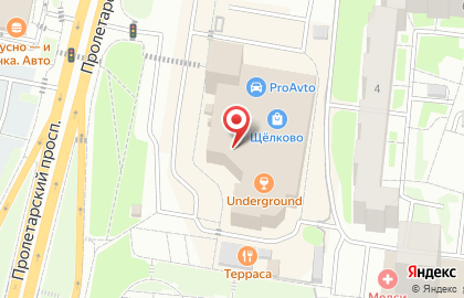 Туристическое агентство Слетать.ру на Пролетарском проспекте на карте