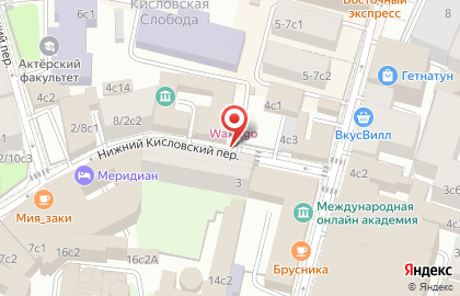 ТЕКОН на Александровском саду на карте