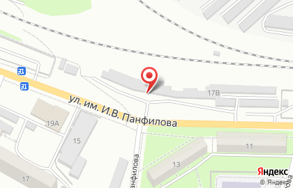 Шиномонтажная мастерская в Ленинском районе на карте