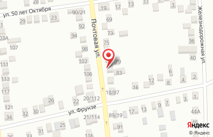 Продуктовый магазин в Ростове-на-Дону на карте