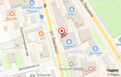 Микрокредитная компания Аналитик Финанс Камчатка в Петропавловске-Камчатском на карте