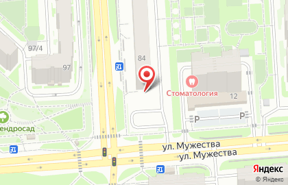 Участковый пункт полиции №3 в Центральном районе на карте