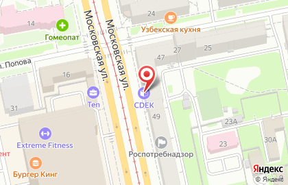 Магазин напольных покрытий Европол Урал на карте