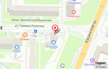 Банкомат Уралсиб в Нижнем Новгороде на карте