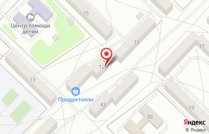 Эпицентр на улице 15-й микрорайон на карте