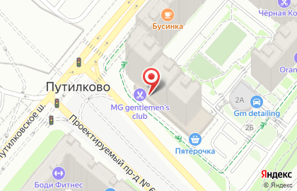 Зоомагазин ЧЕТЫРЕ ЛАПЫ на Новотушинской улице на карте