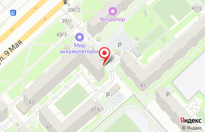 Салон красоты Катрин в Советском районе на карте