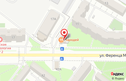 Кафе Чародей в Томске на карте