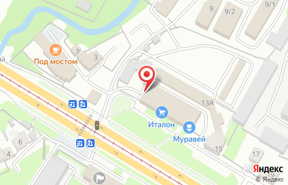 Оптово-розничная фирма Cvetlaff в Пролетарском районе на карте