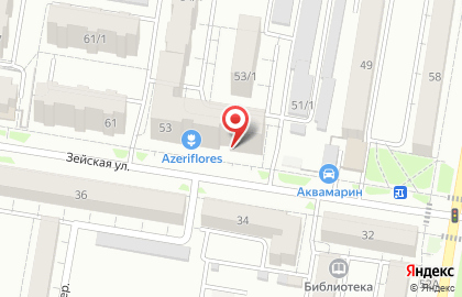 Студия косметологии Laser Pro на Зейской улице на карте