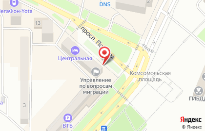 Отдел по вопросам миграции Отдел МВД России по Амурскому району на карте
