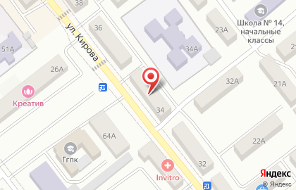 Парикмахерская в Белгороде на карте