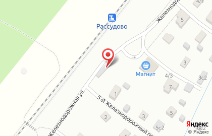 Рассудово, железнодорожная станция на карте