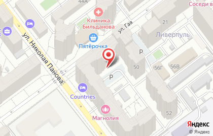 Пальмира Волга на карте
