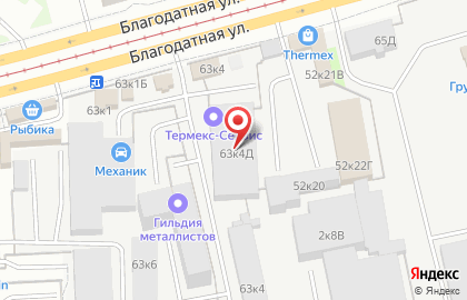 СТД СКС на карте