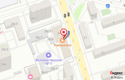 Автосервис Шифт на Новогиреевской улице на карте