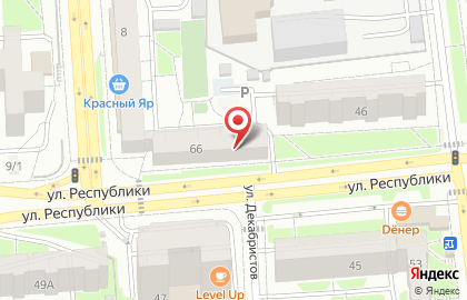 Магазин зоотоваров Кис`с в Железнодорожном районе на карте