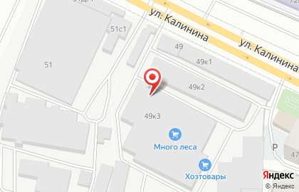 Магазин овощей и фруктов в Железнодорожном районе на карте