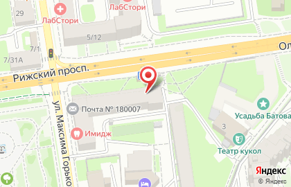 Косметический салон Beze на улице Максима Горького на карте