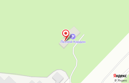 База отдыха Лесной Кордон на карте