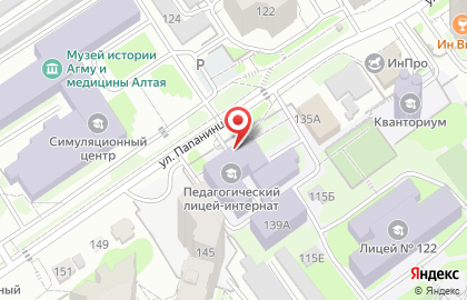 Региональный центр поддержки одаренных детей Талант22 на карте