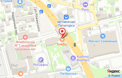 Кафе в пекарне Хлебус на карте