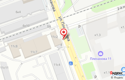 Продуктовый магазин в Москве на карте