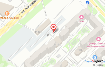 Автостоянка в Красноярске на карте