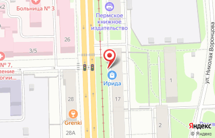 Салон оптики Ирида на карте