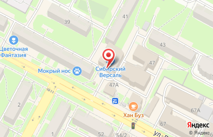 Аллея сувениров и часов на карте
