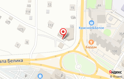 Автостоянка на улице Шилова, 11 на карте