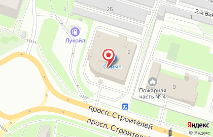 Банкомат СберБанк на проспекте Строителей, 9 на карте