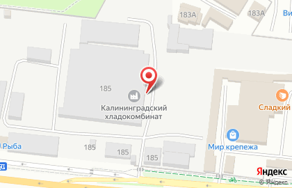 ОАО Калининградский хладокомбинат на карте