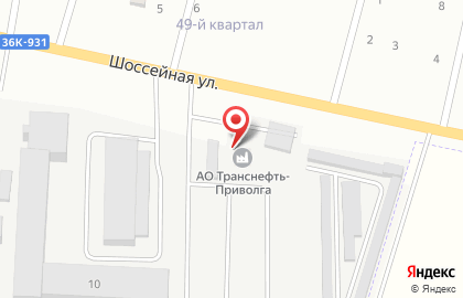 ОАО Приволжскнефтепровод на карте