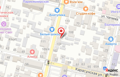 Свадебный салон Mishel на Октябрьской улице на карте