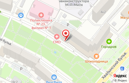 Магазин мясной и рыбной продукции на Лермонтовском проспекте на карте