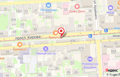 Ломбард 585*Золотой на проспекте Кирова на карте