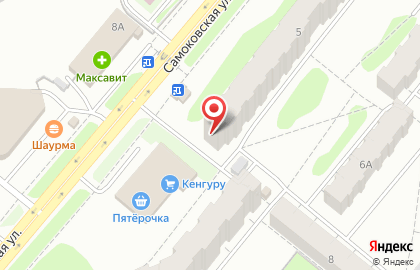 Детско-юношеский центр Заволжье в Костроме на карте