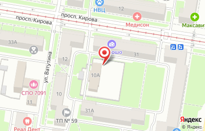 Судебный участок Автозаводского района на улице Ватутина на карте